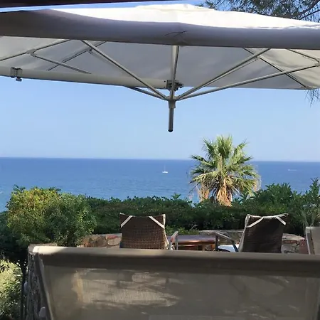 Domus Luna With Sea View 度假居 维拉西米乌斯